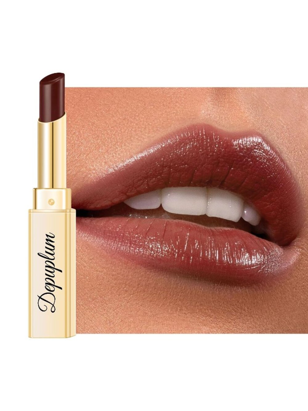 Women's DM65 Berry Glow Reviver Moisture Lip Gloss Creamy Tinted Lip Balm
